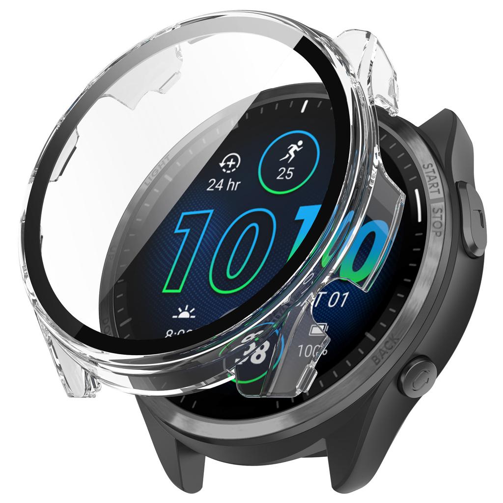 Защитное стекло для экрана для Garmin Forerunner 965 Чехол из поликарбоната Защитная крышка для Garmin Forerunner 965 Аксессуары-оболочки
