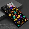 Чехол для телефона с 3D-рисунком персонажа, 2D, для Samsung S26 S25 S24 S23 S22 S21 S20 A56 A55 A36, Защитная крышка из закаленного стекла