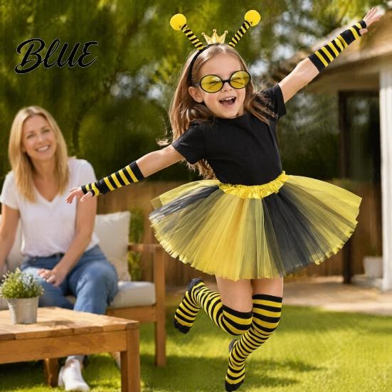 Comfortable Dress Up Honey Festival Kids Bee Cute Accessories for Wing Kids Costume Princess Girls Sparkly Fairy Wings Parties