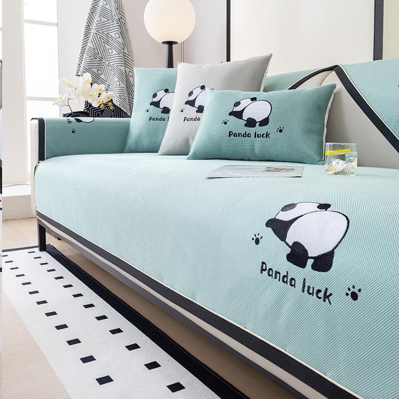Summer New Sofa Cushion Seat Cushion One Piece Universal Simple New Combination Sofa Cover Summer Cool Cushion
