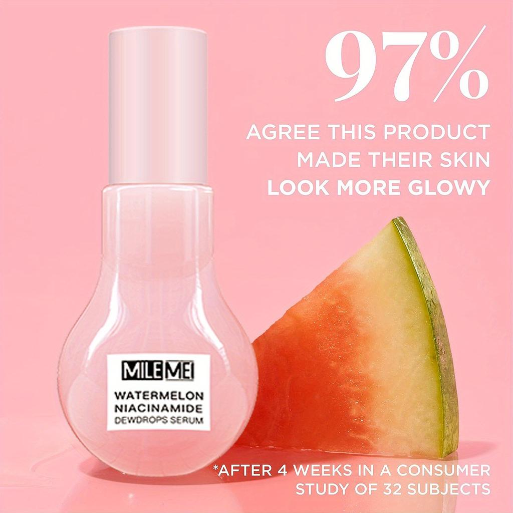 Watermelon Niacinamide Essence Small Bulb Moisturizing Serum 50ml Daily Skin Care Essence