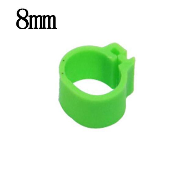 Идентификационнные многоцветные кольца на лапки птиц 10/100штук