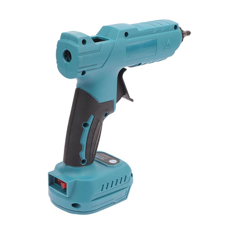 Электрический пистолет для термоклея Беспроводной клеевой захват Клеевой стержень 11 мм Термосварка Воздушный пистолет (Нет батареи) Подходит для аккумулятора Makita 18 В