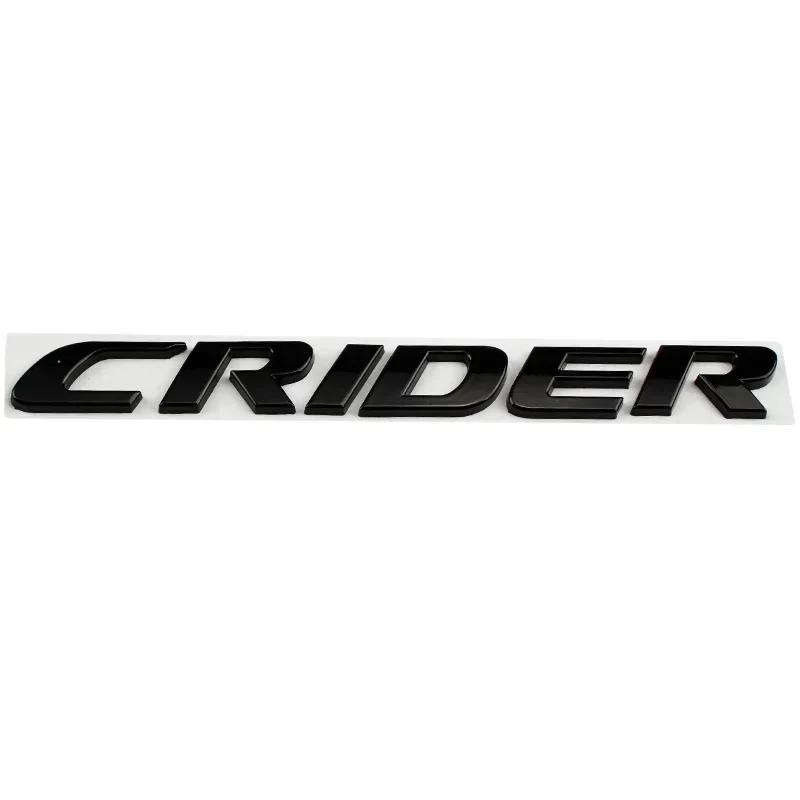 MPC4 Honda CRIDER 3D Металлические Наклейки на Автомобиль 20 см Значок на Боковое Крыло Стайлинг Логотип Эмблема Наклейки Аксессуары для Заднего Багажника для 2011 2023 2025 M
