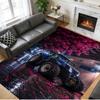 New Holland Print Crystal Velvet Plush Rug Anti?Slip Wear?Resistant Floor Carpet For Indoor Household Home Decoration