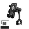 360 Degree Universal Bike CNC Aluminum Alloy Motorcycle Motorbike Handlebar Phone Holder Stand Mount For iPhone Xiaomi Samsung