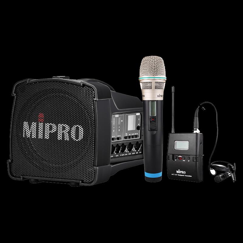 Портативная акустическая система MIPRO MA-100DBII Штекер CN (адаптер в комплекте)