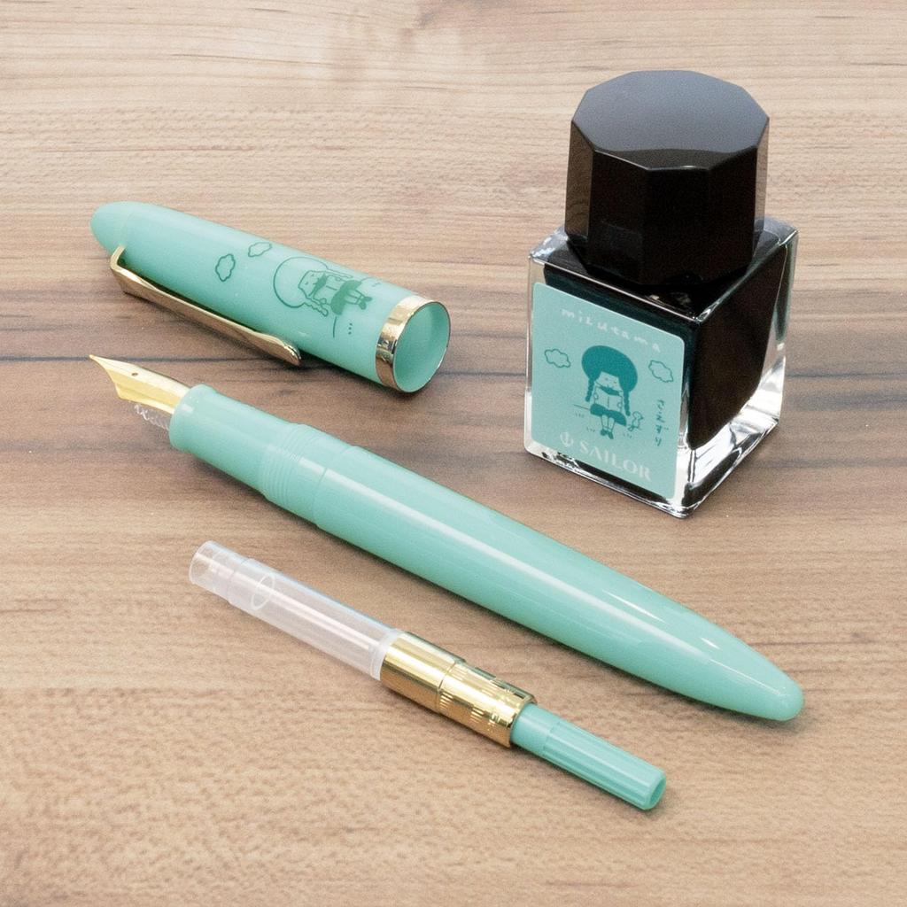 Sailor fountain pen Profit Junior mizutama Twitter Средний штраф +10 10-0582-302