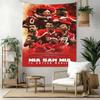 Bayern Munich Wall Decor Tapestry Art For Pet Memorial Birthdaywedding Party Backdrop Family Gift