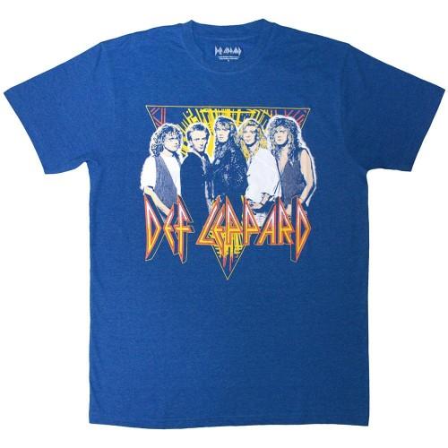 Def Leppard Unisex Adult Band Photo T-Shirt