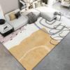 Ковер Гостиная Спальня, Прикроватный Ковер Осень и Зима Простой Коврик для Пола Комнаты Легкий в Уходе
