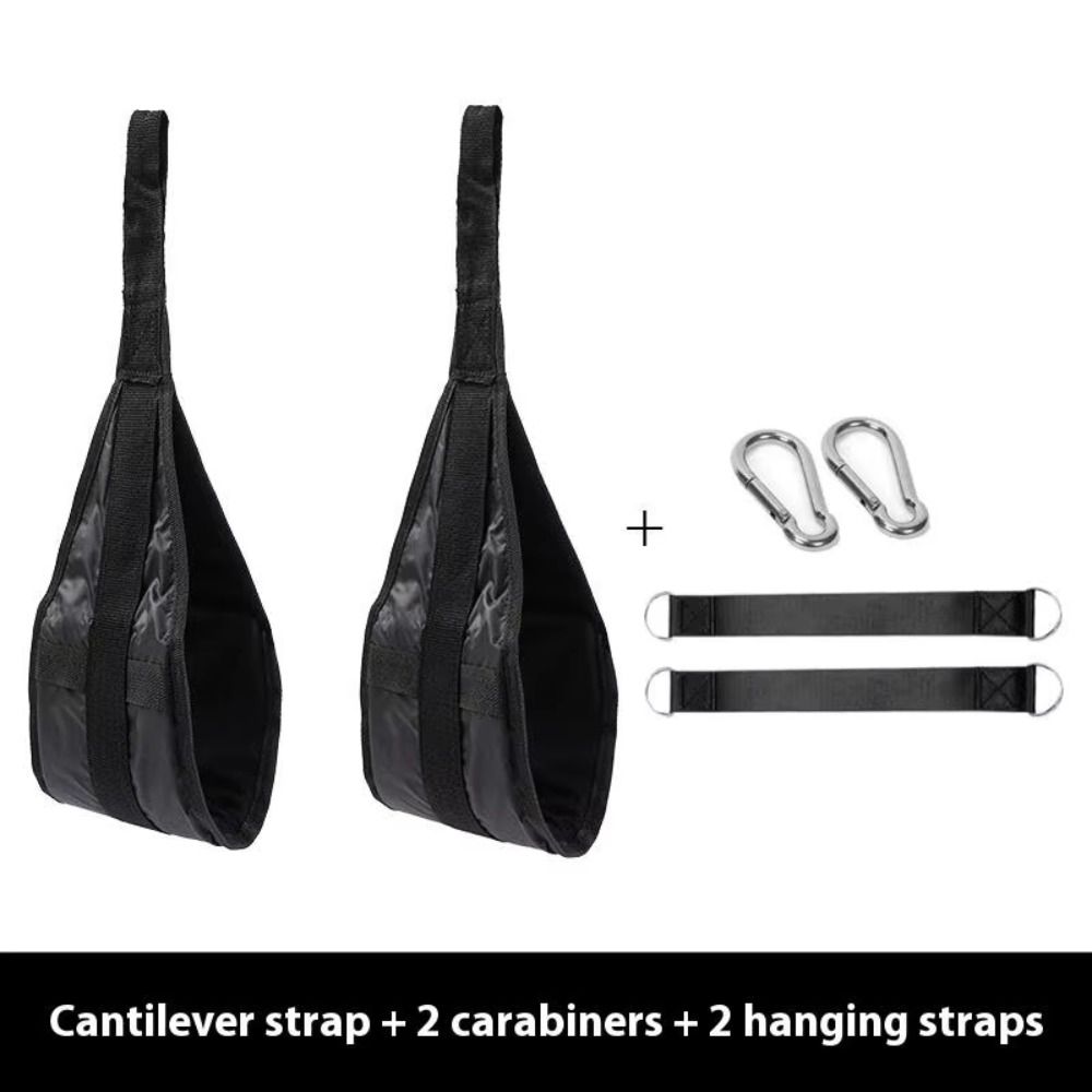 Suspension Fitness AB Sling Straps Hanging Leg Raiser Pull Up Ab Straps Abdominal Muscle