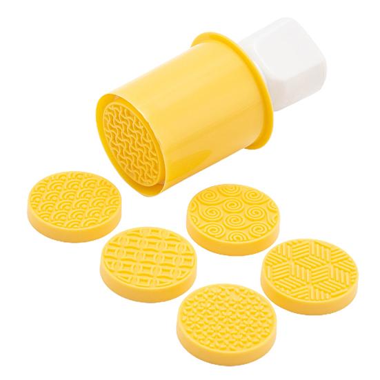 Набор рождественских штампов для печенья, 6 видов, формочки для печенья, плунжер, антипригарное покрытие, самодельная форма для тиснения рождественского печенья, тиснитель для шоколадной помадки