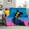 1pc Eerie Bird with Glowing EyesCartoon Blanket,Portable Throw for Travel , All-Season Cozy Blanket,Ideal Gift for Christmas, BirthdaysPB040