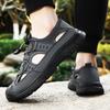 Men Sandals 2025 Summer Mesh Breathable Outdoor Beach Sports Sandals Platform Hollow Out Walking Shoes Man Classic Wading Shoes