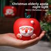 Новый рождественский подарок Санта-Клаус Яблоко Ночной Светильник Игрушка Рождественская Церемония