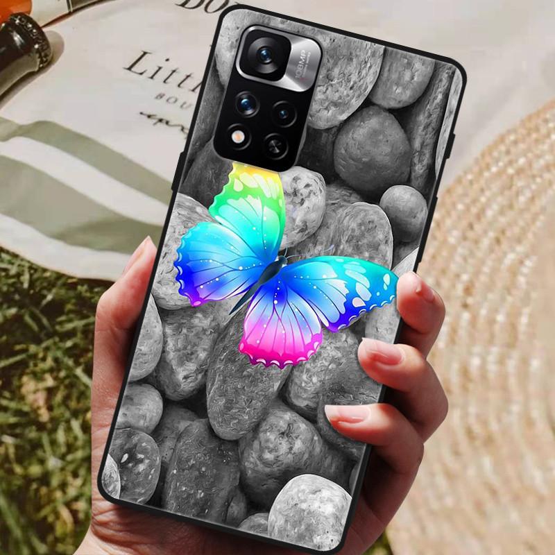 Чехол для Xiaomi Redmi Note 11 Pro Plus 5G, мягкий силиконовый задний чехол для телефона для Xiaomi Redmi Note11 Pro + Plus, бампер Coque Fundas