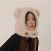 Winter Cap Bear Ears Hat Ear Protection Hat Fluffy Hat Personality Winter Beanie  Children