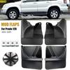 Car Mud Flaps Front/Rear Mudguards Splash Guards Flap for Fender Mudflaps For Toyota Land Cruiser Prado FJ120