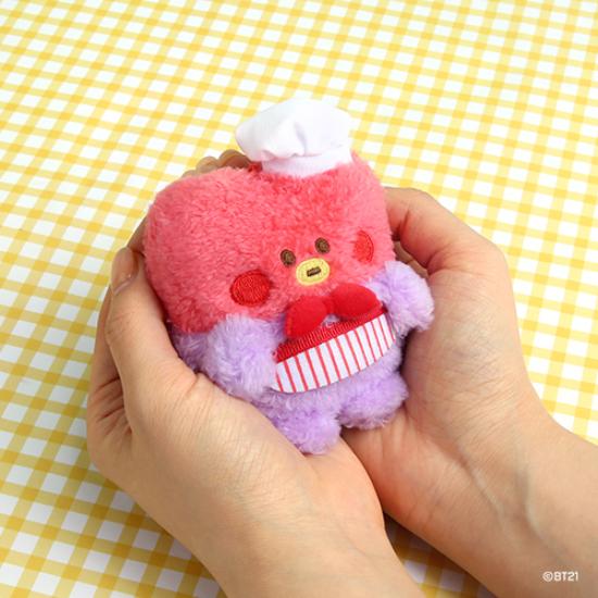 BT21 Брелок для ключей Minini Plush Cook ver.