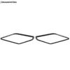 For VW Volkswagen Polo  -  Car Dashboard A Pillar Speaker Audio Frame Cover Kit Trim Carbon Fiber / Red Accessories