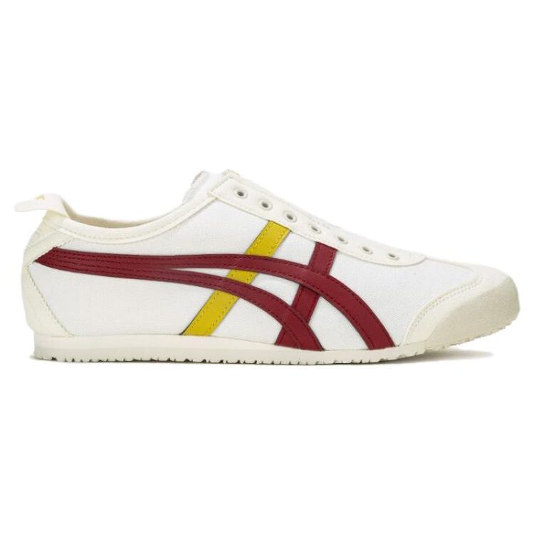 ONITSUKA TIGER Кроссовки унисекс без шнуровки Mexico 66 Cream Beet Juice 1183A360-123
