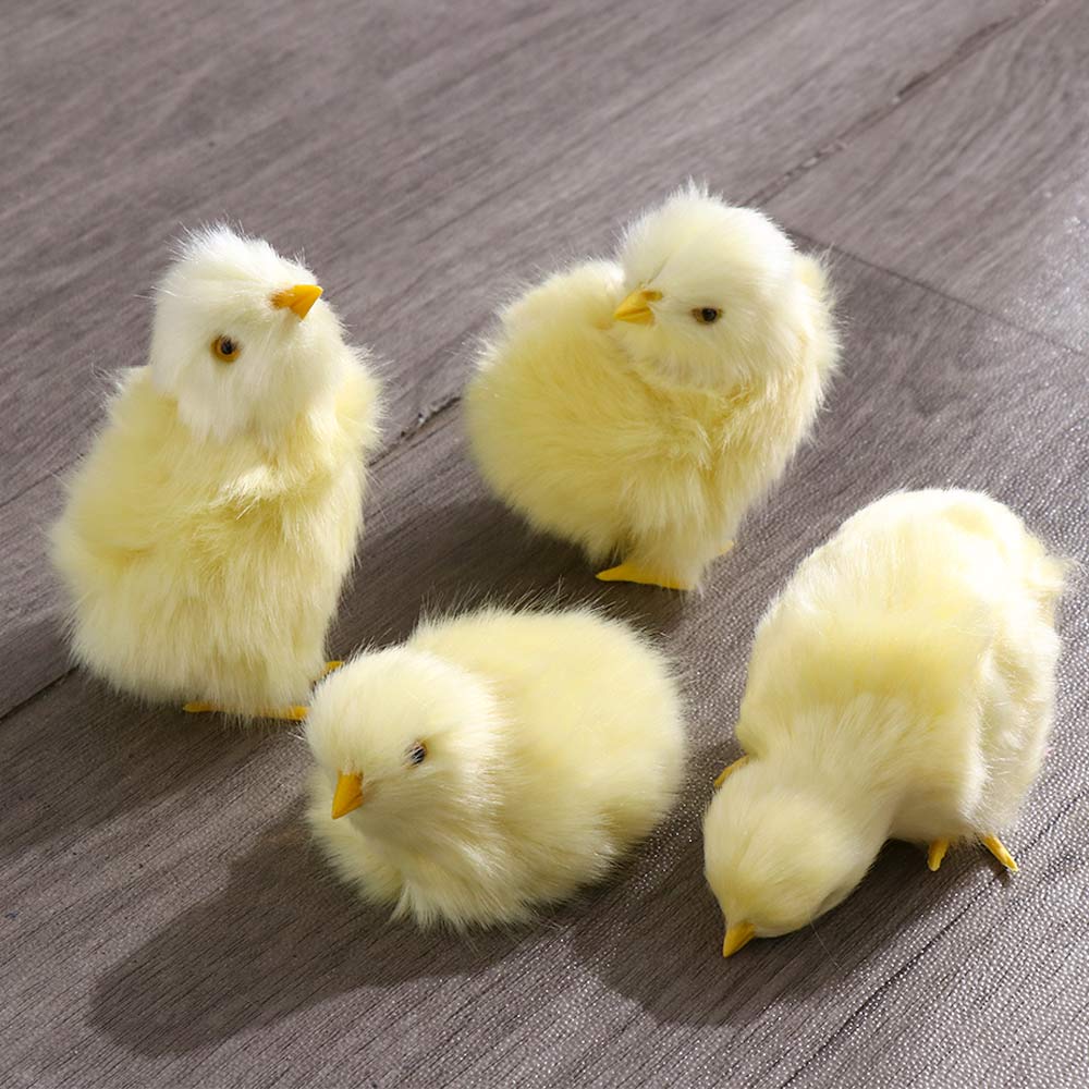 Пасха Дети День Рождения Подарок Дети Познание Животное Кукла Курица Модель Плюшевая Игрушка Моделирование Цыпленок
