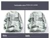 Модный Свитер с Мультяшным Медведем из Минкового Велюра - Мужской Теплый Вязаный Пуловер Осень/Зима.