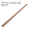 1 Pair Anti-scald Chopsticks Safe Wood Anti-slip Hot Pot Long Chop Sticks Home