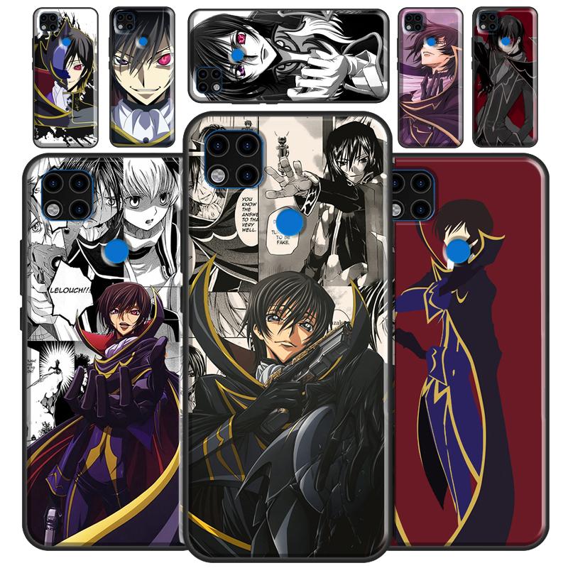 Чехол Lelouch Code Geass для Xiaomi Redmi Note 10 Pro Note 9 Pro Note 11 Pro 8T 9S 10S 10 9A 9T 9C