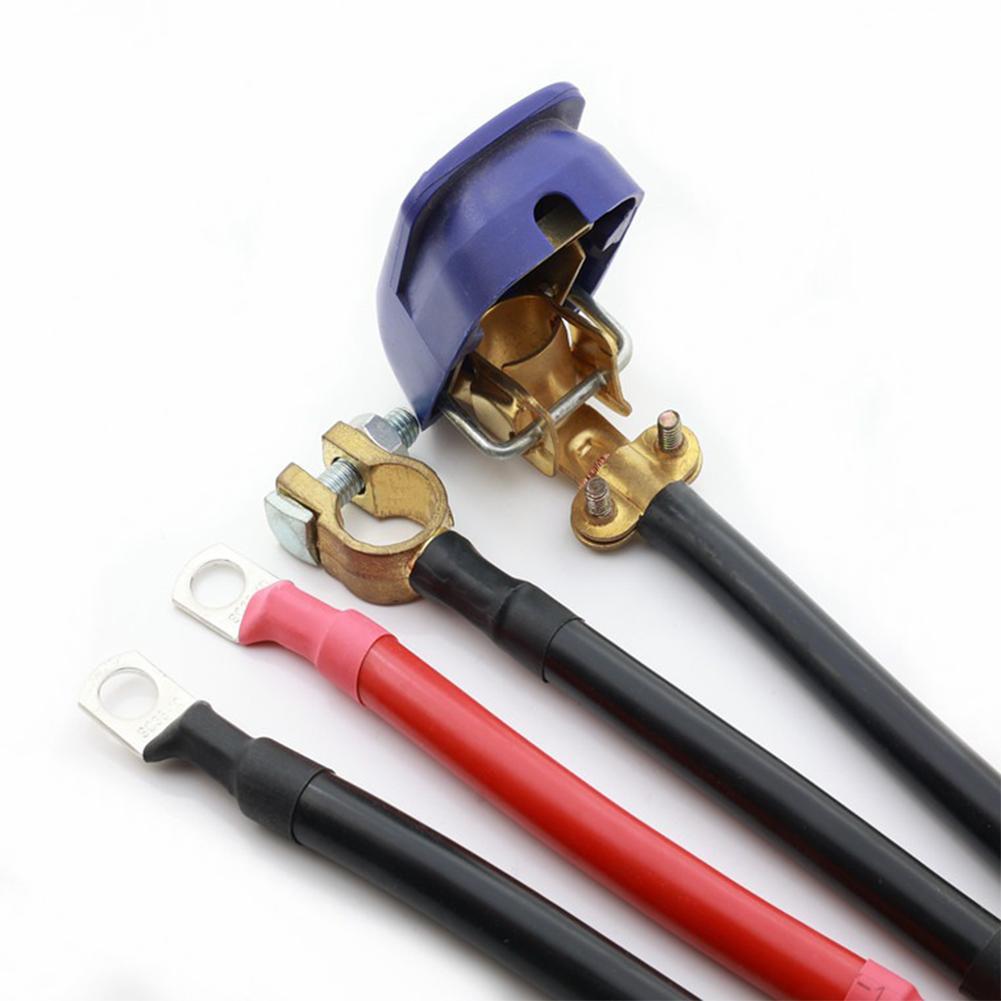 2 шт. 50 см 2 AWG Аккумуляторный кабель с ПВХ изоляцией для использования в автомобилях, грузовиках, лодках и системах возобновляемой энергии