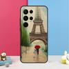 Чехол Париж Эйфелева башня для Samsung Galaxy S25 S24 S20 S21 S22 S23 Ultra S9 S10 Plus S23 FE Задняя крышка