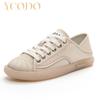 2023 Women's Spring and Autumn Natural Leather Light Soft Sole Casual Shoes