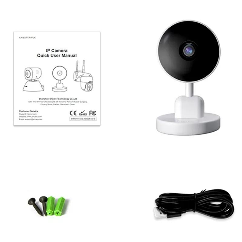 360° WI-FI камера Беспроводная камера HD 1080P IP-камера Домашняя камера безопасности Двусторонняя аудио камера ночного видения CCTV