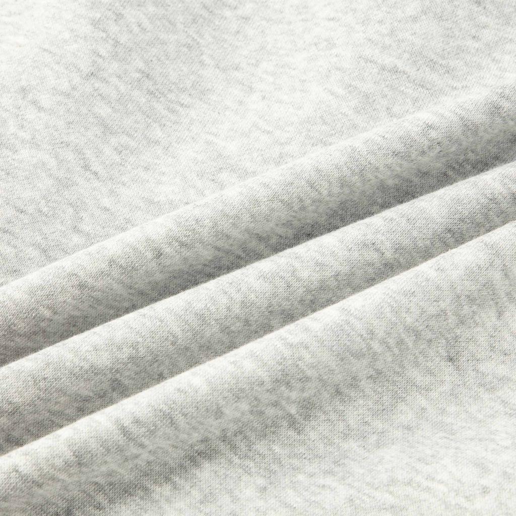PUMA Sweatshirt Comfortable Casual Fleece Lined Hooded Zippers Long Sleeved Light Mixed Gray 676346-04