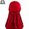 Unisex Men Women Velvet Durag Extra Long Tail Summer Breathable Bandanas Hat Waves Hair Cover Do Du Rags