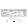 3 Mode Mechanical Gaming Keyboard Hot Swappable USB C Wired Keyboard Wireless BT 5.1 2.4Ghz with