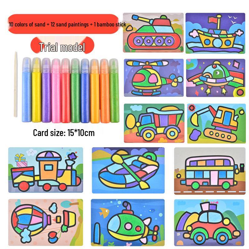 Набор для детского творчества «Ангел Гибискус» - Песочная анимация для мальчиков и девочек
