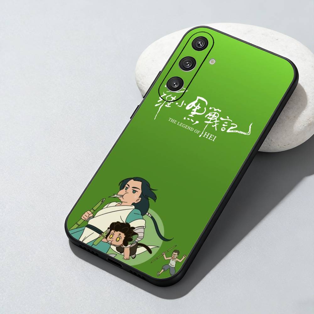 The L-Legend Of Luo-Xiaohei  Phone Case For Samsung Galaxy A73,A72,A71,A70,A52,A51 Others Soft Black Cover