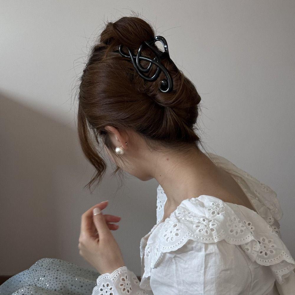 Extra Large Mobiu Hair Clip Non-Slip Large Size Shark Clip Plastic Grab Clip Hair Accessories