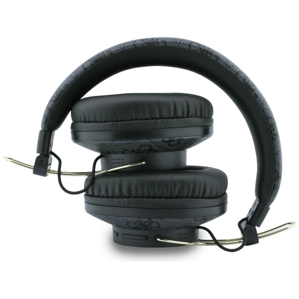 Guess Triangle Logo Bluetooth ENC Black On-Ear Headphones