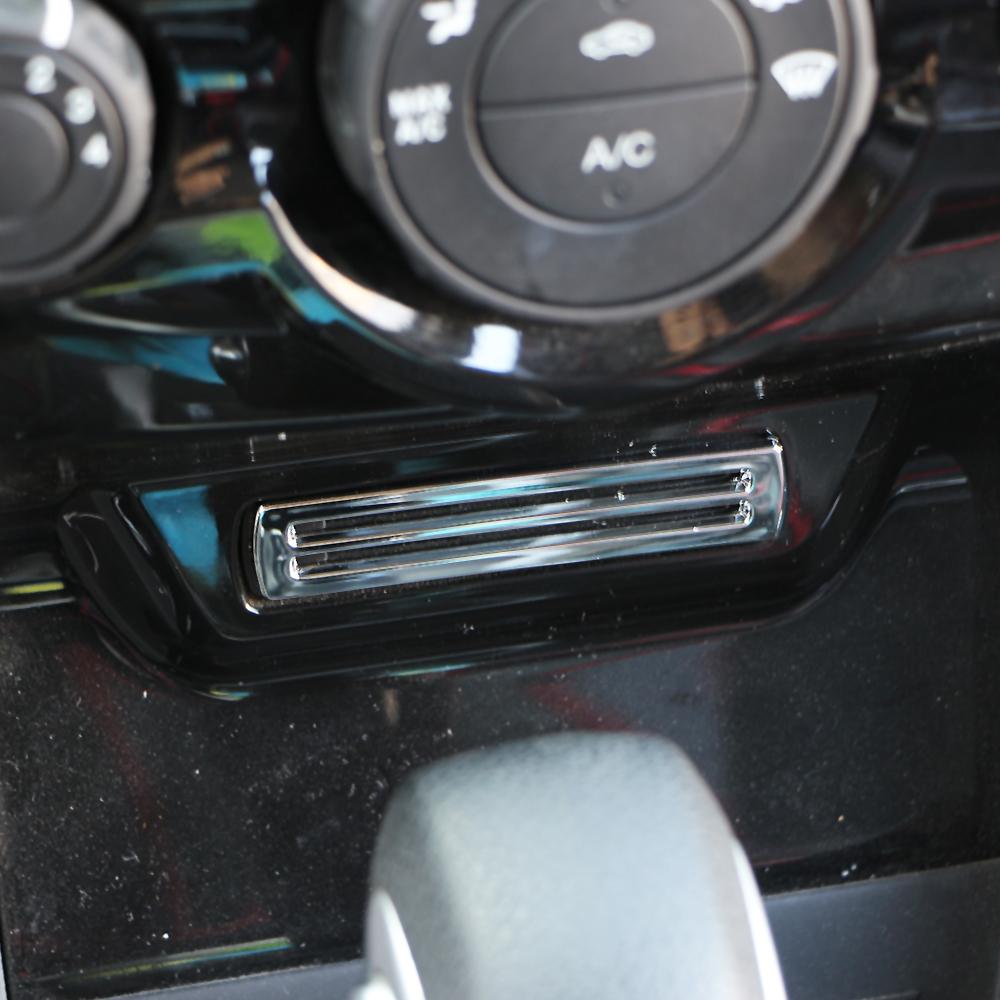 ABS Car Interior Accessories for Ford Ecosport 2013 - 2017 Water Cup Frame Gear Panel Sticker Knob Trim Cover Seqins Stickers
