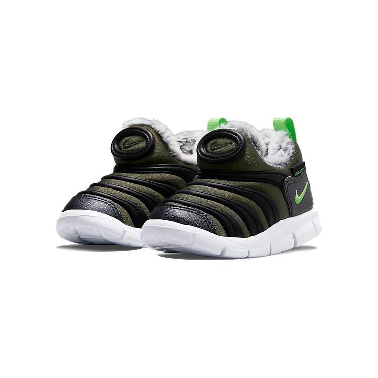 Nike Детские кроссовки Dynamo Free SE TD Cargo Khaki Green White Off-Noir DO5888-331
