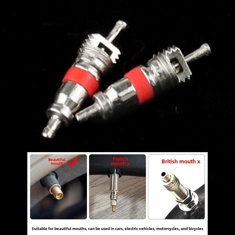 Аппаратные инструменты Инструменты для ремонта автомобильных шин Набор отверток для золотниковых клапанов Аксессуары для велосипедов Оборудование для занятий спортом на открытом воздухе