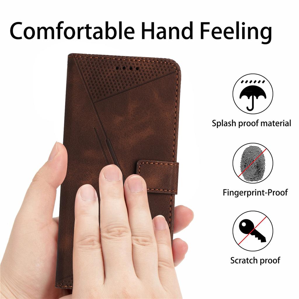 Dream Triangle Leather Wallet Phone Case with Stand Function.Tecno Series.Tecno Spark Go 2023,Spark 20C,Camon 20,Spark 10C,Camon 30S,Camon 40...