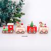 Multicolor Christmas Hanging Pendant Festival Train Christmas Decoration  New Year Decor