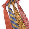Men'S Tie Polyester Jacquard Embroidered Tie High-End Business Casual Dress Tie