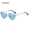 Fancy Accessories UV400 Protection Heart Sun Glasses Heart-Shaped Sunglasses Shades 90s Glasses