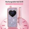 Rechargeable Nail Buffing Machine 45000RPM Nail Gel Polish Machine  Nail Art Tools