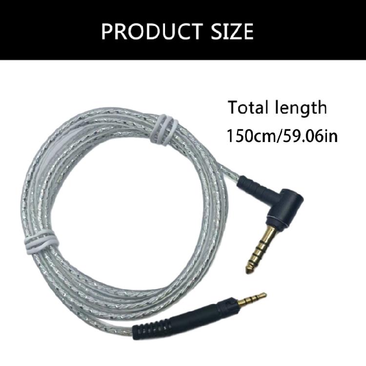 Кабель для наушников HD598/599HD558HD518/HD599/HD569 Провод со звуком высокой четкости и 4,4-мм балансными штекерами Улучшает звучание